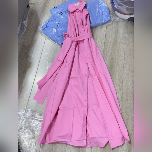 Scanlan Theodore The Parachute Sleeveless Shirt Dress - Picture 6 of 10